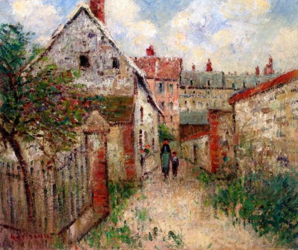 Village Street by Henri Martin
