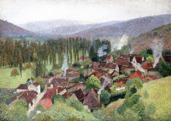 Vue De La Bastide, Terreasse De Marquayrol by Henri Martin