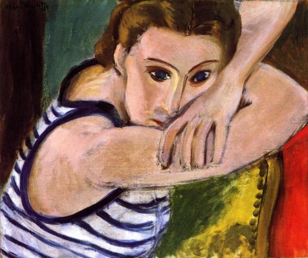 Blue Eyes by Henri Matisse