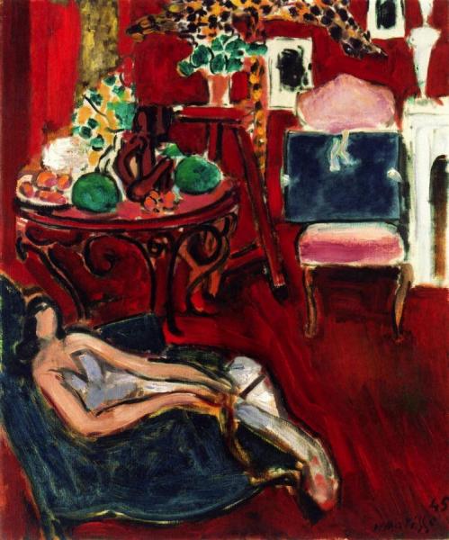 Blue Sketchbook by Henri Matisse