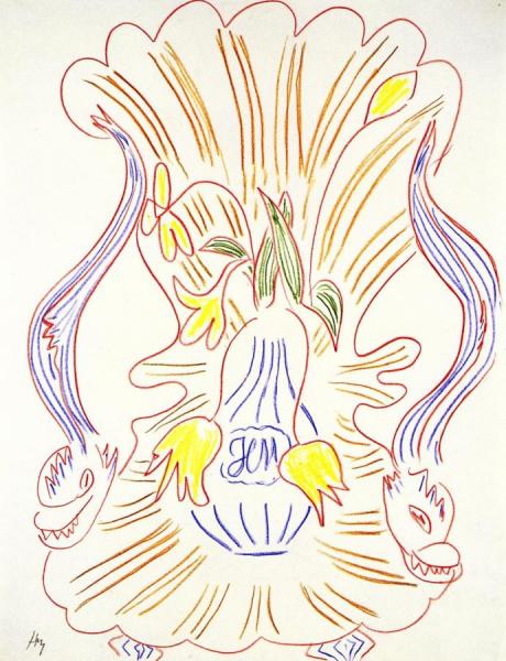 Bouquet On A Venetian Armchair by Henri Matisse