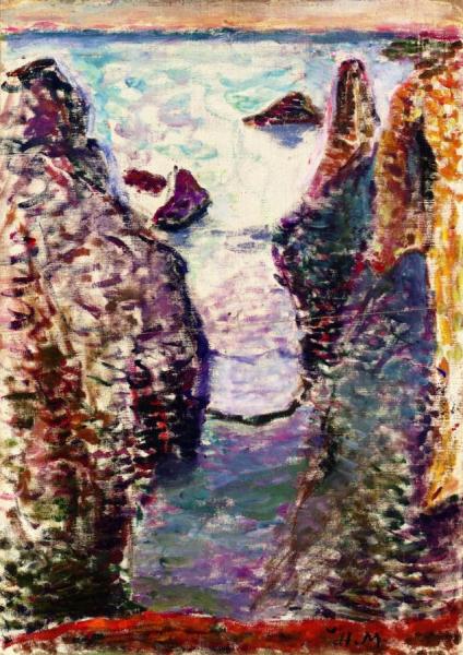 Ciffs,belle-ile by Henri Matisse Oil Painting Reproductions