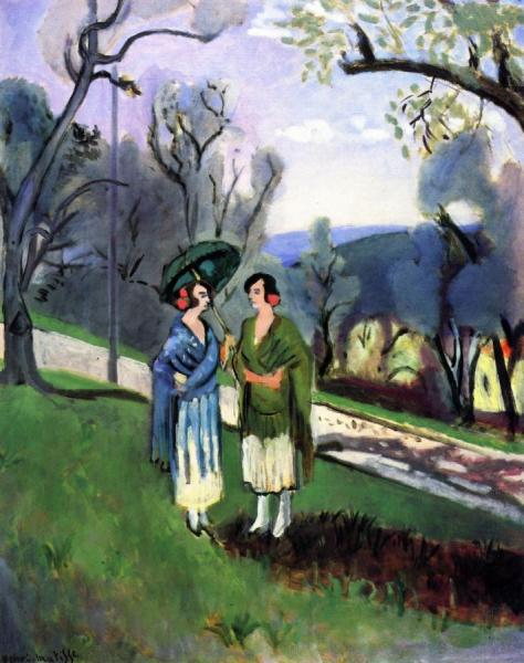 Conversation Among The Olive Trees by Henri Matisse