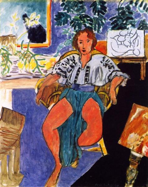 Henri Matisse Dancer In Repose