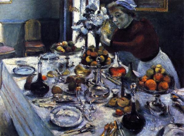 Dinner Table by Henri Matisse