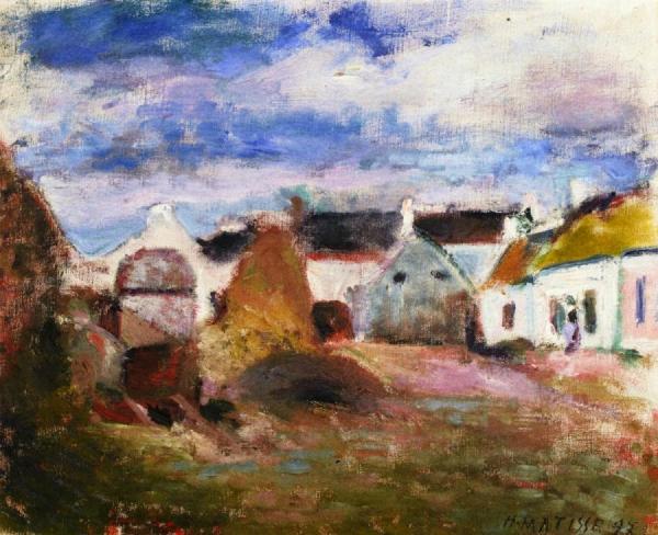 Farmyard In Brittany by Henri Matisse