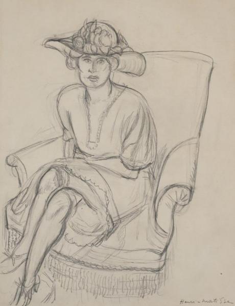 Femme Assise by Henri Matisse