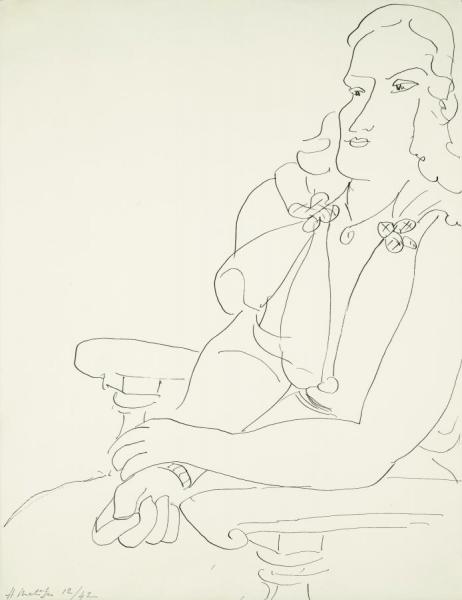 Femme Assise I by Henri Matisse