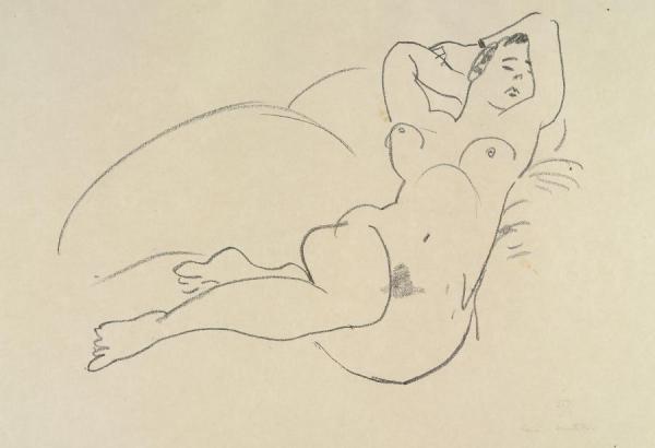 Figure Endormie by Henri Matisse