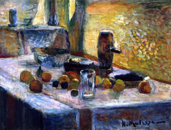 First Orange Still Life by Henri Matisse Oil Painting Reproductions
