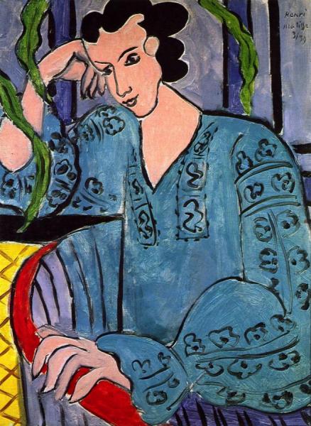 Green Rumanian Blouse by Henri Matisse