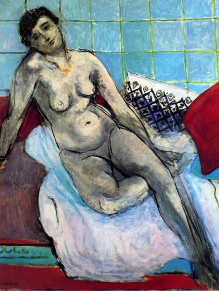 Grey Nude by Henri Matisse Oil Painting Reproductions