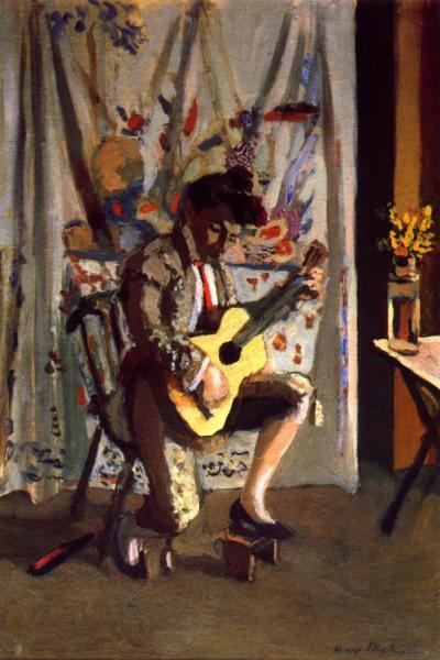 Guitarist by Henri Matisse