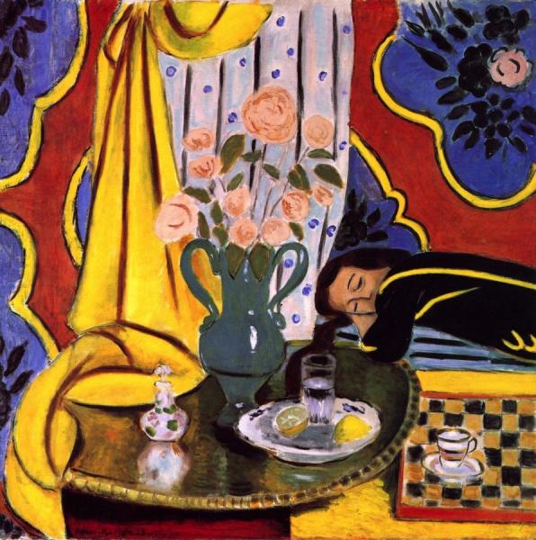 Harmony In Yellow by Henri Matisse