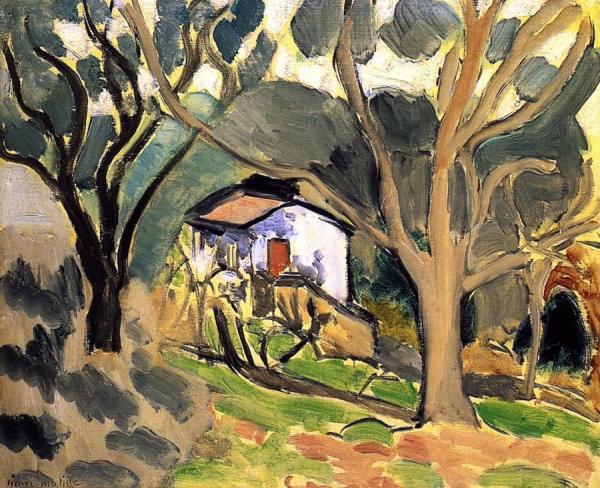 House Among The Trees by Henri Matisse Oil Painting Reproductions