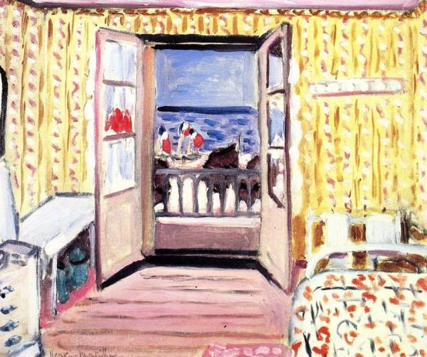 Interior At Etretat, The 14th Of July by Henri Matisse