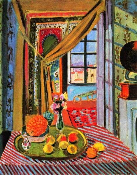 Interior At Nice by Henri Matisse