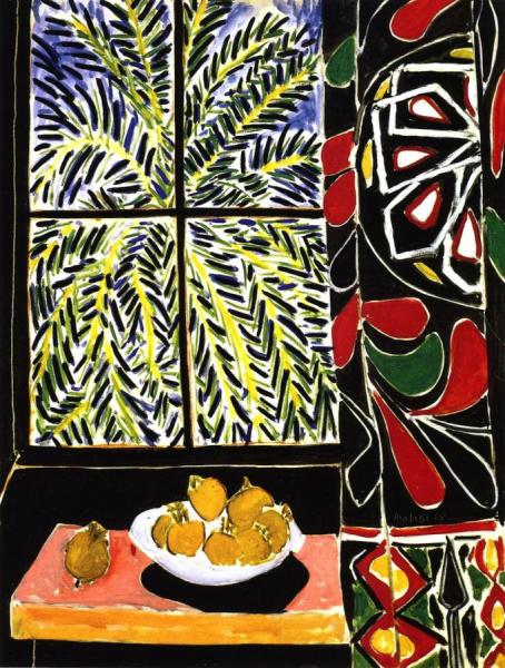 Interior With An Egyptian Curtain by Henri Matisse