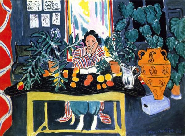Interior With An Etruscan Vase by Henri Matisse