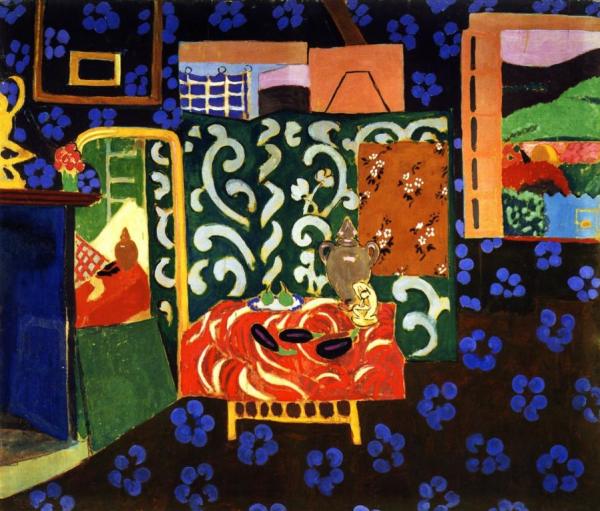 Interior With Eggplant by Henri Matisse