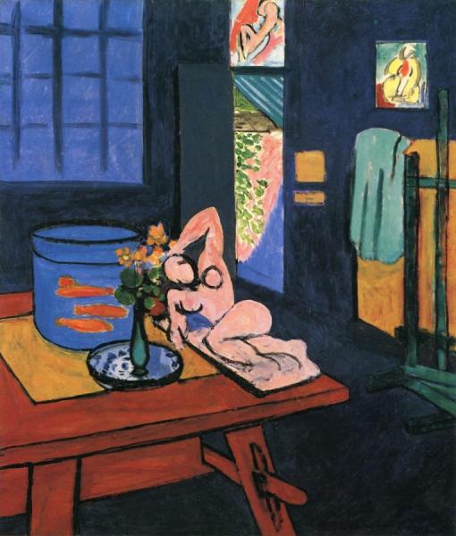 Interior With Goldfish by Henri Matisse