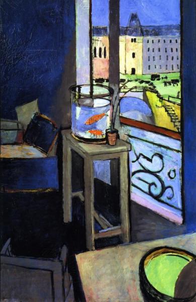 Interior With Goldfish by Henri Matisse