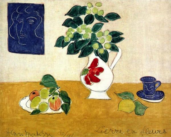Ivy In Flower by Henri Matisse Oil Painting Reproductions