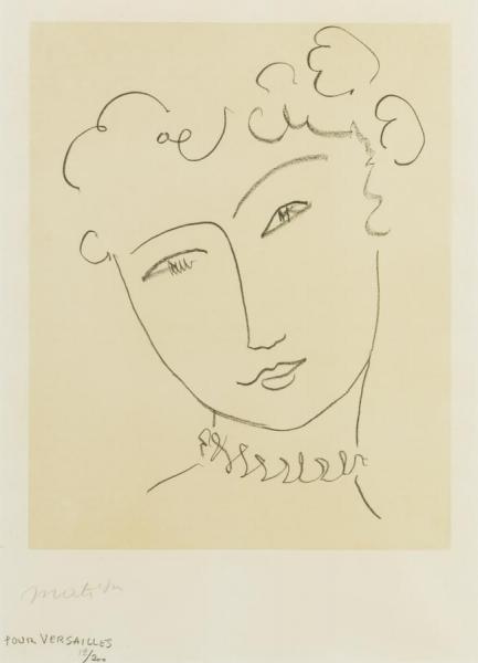 La Pompadour   Plate I by Henri Matisse