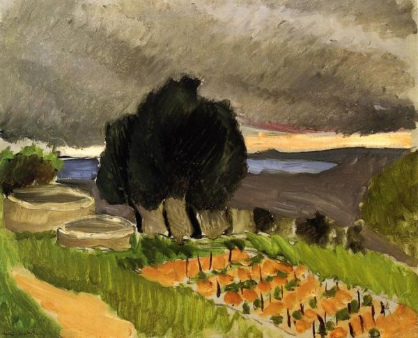 Landscape Of The Midi - Before The Storm by Henri Matisse