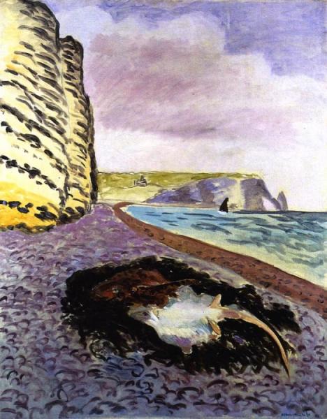 Large Cliff: The Two Rays by Henri Matisse