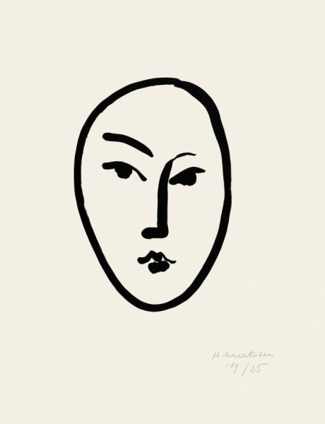 Large Mask (grande Masque) by Henri Matisse Oil Painting Reproductions