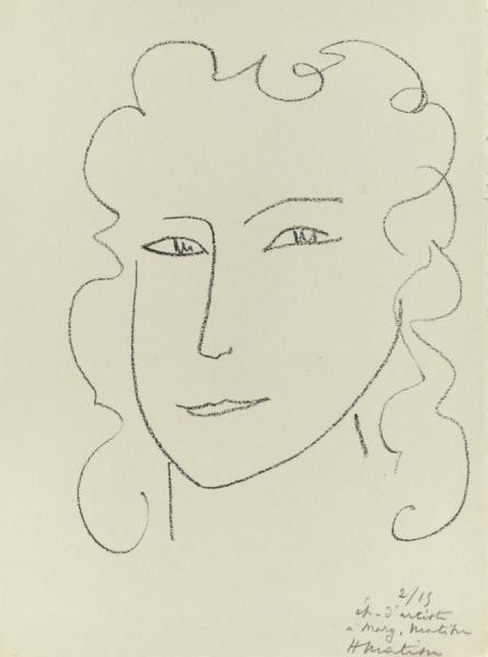 Marguerite I,1945 by Henri Matisse
