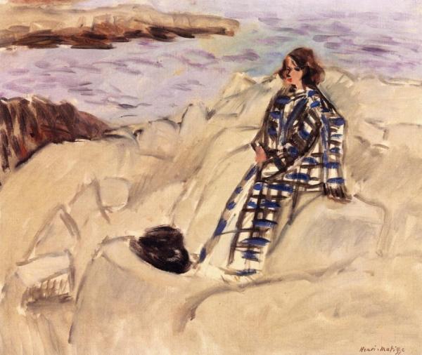 Marguerite On The Rocks At Antibes by Henri Matisse