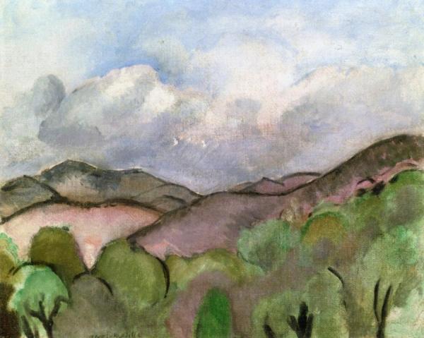 Mont Chauve At Nice by Henri Matisse