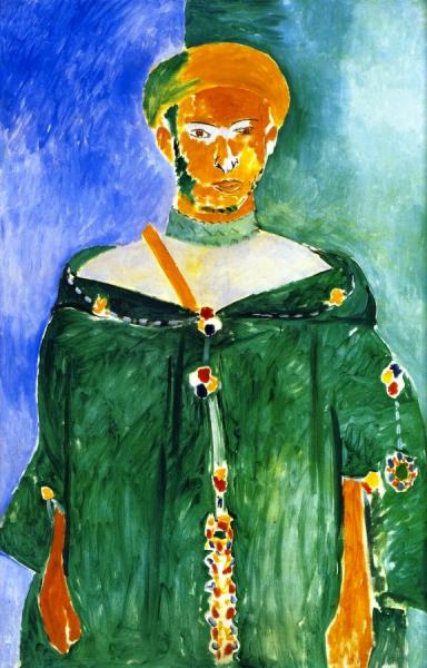 Moroccan In Green by Henri Matisse