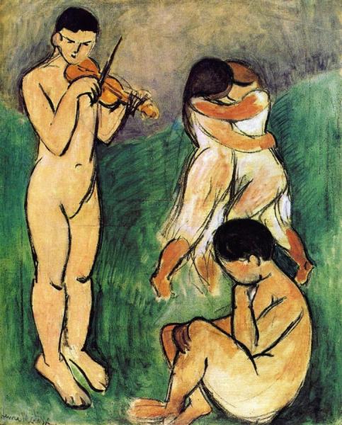 Music (sketch) by Henri Matisse