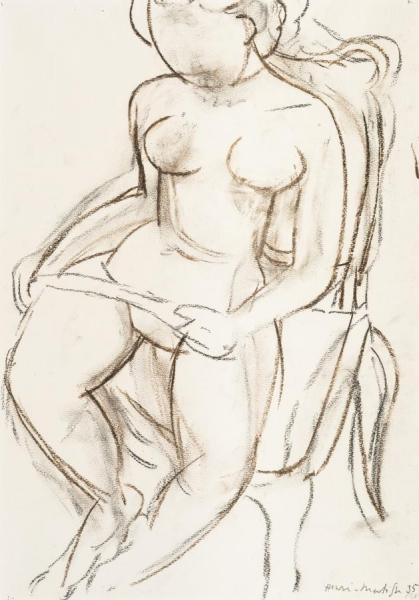 Nu Assis by Henri Matisse