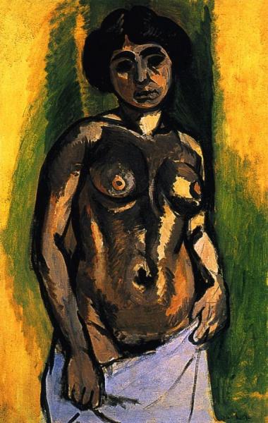 Nude, Black And Gold by Henri Matisse