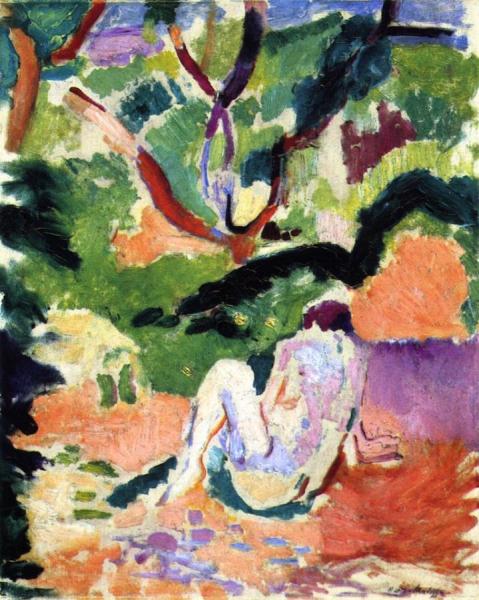Nude In A Wood by Henri Matisse