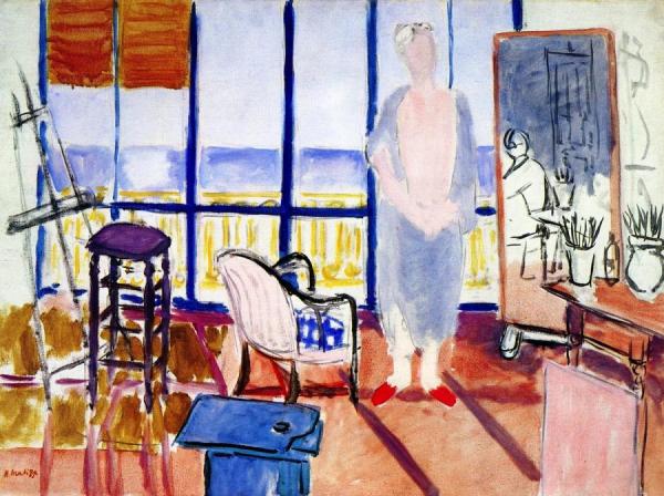 Nude In The Studio by Henri Matisse