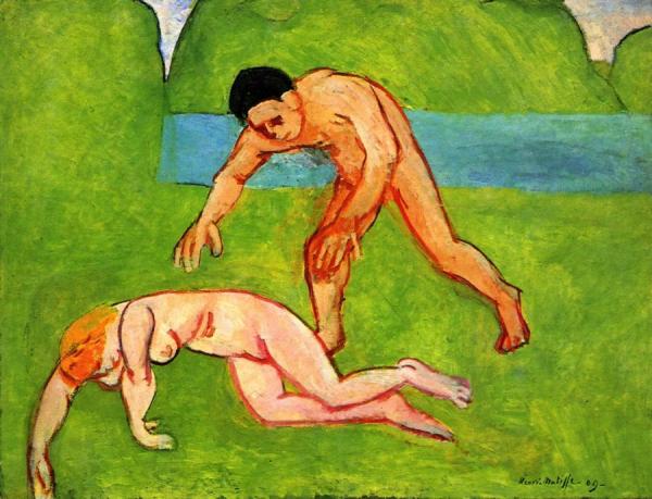 Nymph And Satyr by Henri Matisse