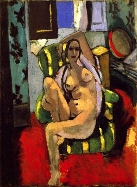 Odalisque With A Tambourine by Henri Matisse