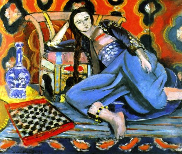 Odalisque With A Turkish Chair by Henri Matisse