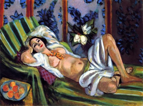 Odalisque With Magnolias by Henri Matisse