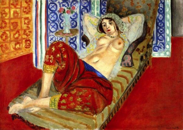 Odalisque With Red Culottes by Henri Matisse