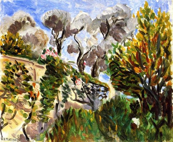 Olive Trees, Renoir's Garden In Cagnes by Henri Matisse Oil Painting Reproductions
