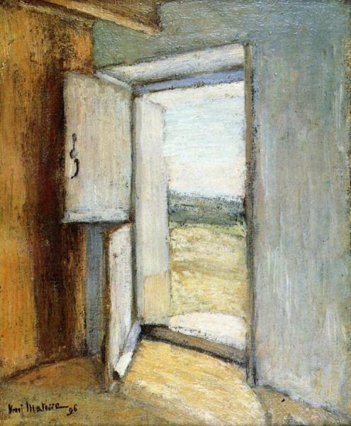 Open Door, Brittany by Henri Matisse