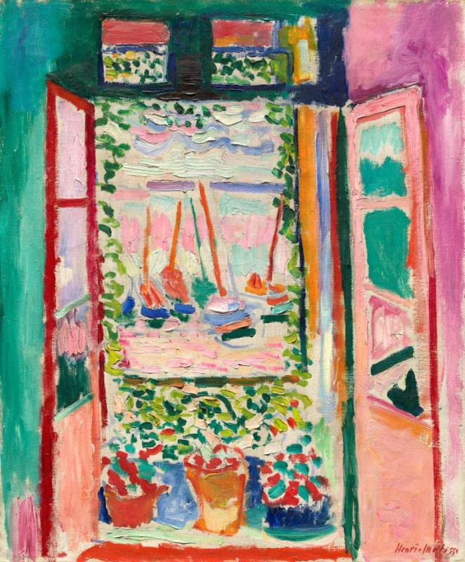 Open Window At Collioure by Henri Matisse