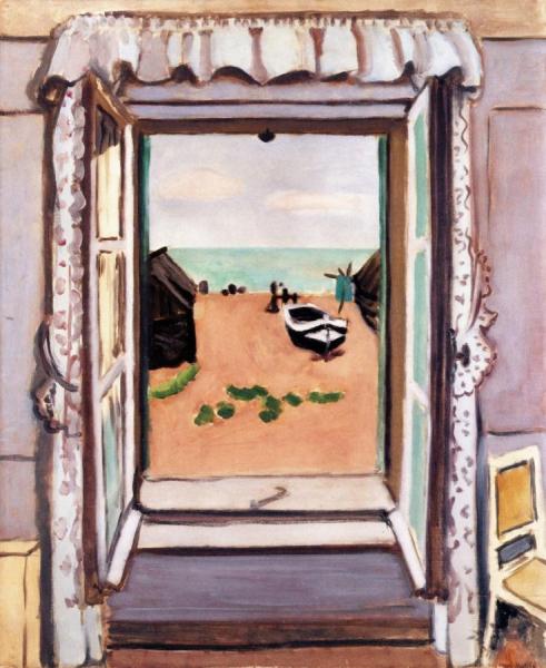 Open Window, Etretat by Henri Matisse