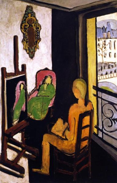 Painter And His Model by Henri Matisse